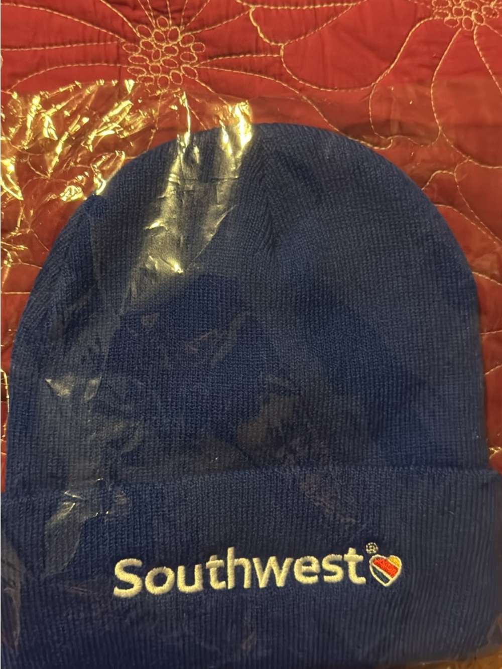 Southwest Airlines Royal Blue Knit Cuffed Beanie